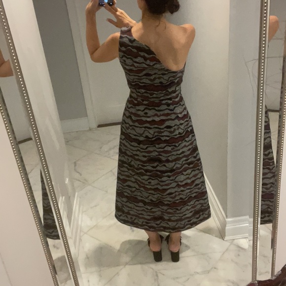 Roksanda classy, midi, one shoulder dress - Picture 2 of 9